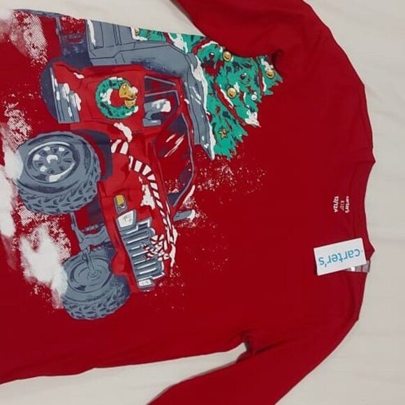 Boy's Brand New Christmas Long-Sleeve shirt - Picture 1 of 4